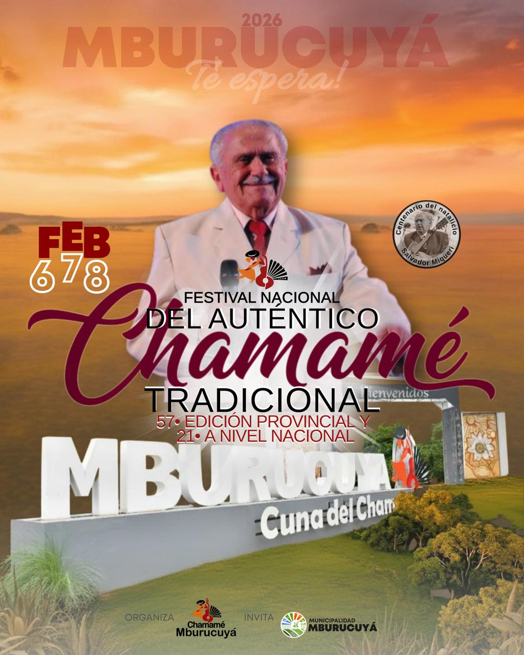 FIESTA DEL AUTÉNTICO CHAMAME MBURUCUYA